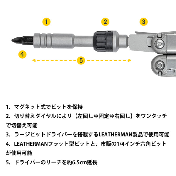 レザーマン ラチェットドライバー