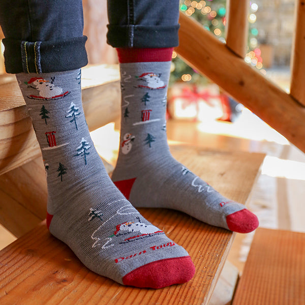 ダーンタフ メンズ 6124 スレッドヘッドホリデー クルー ライトウェイトクッション