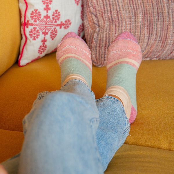 ダーンタフ ウィメンズ 6127 ホームベース ノーショー ヘビーウェイト フルクッション