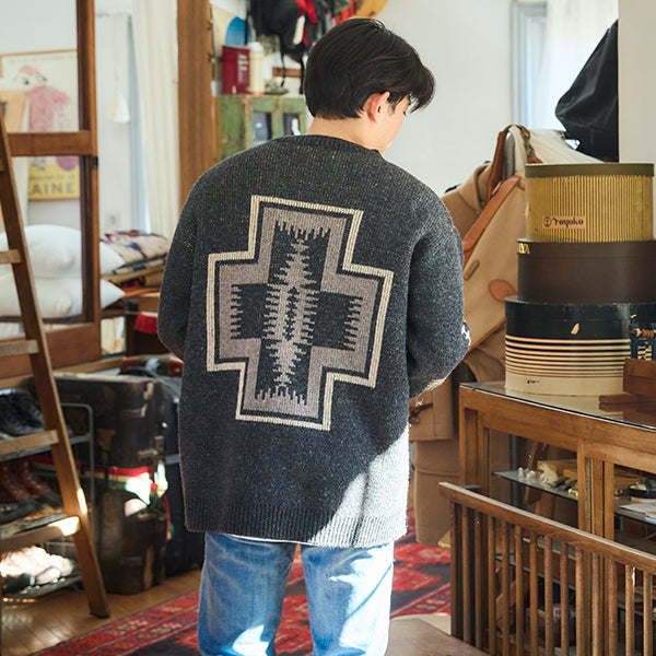 ペンドルトン シェットランドウール 5ゲージ クルーネックプルオーバー