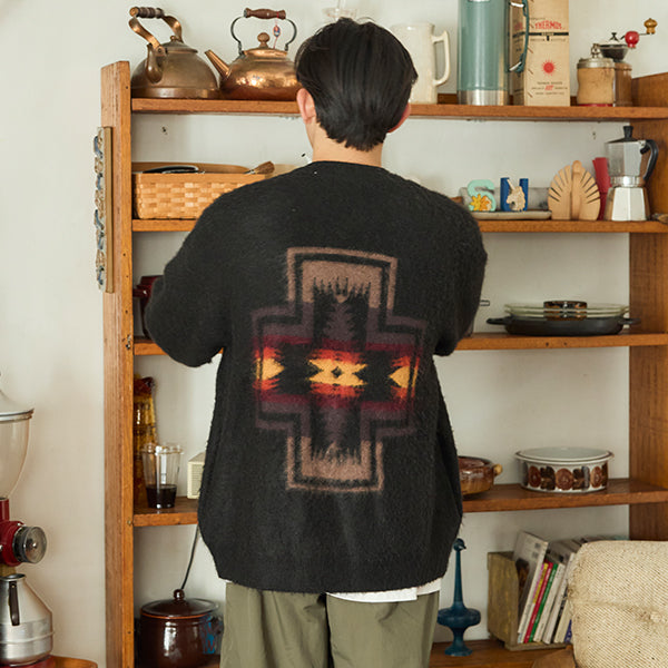 ペンドルトン シャギー Vネックカーディガン