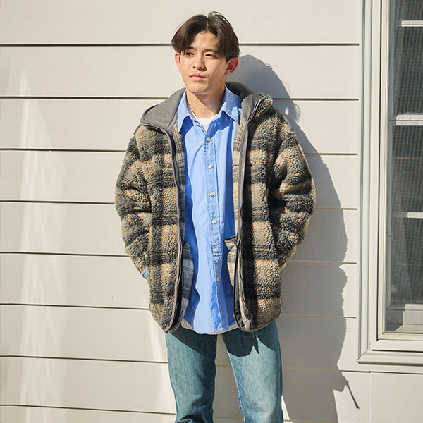 ペンドルトン ボアジャガードジップフーディ