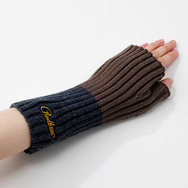 ペンドルトン アクリルウール ロゴワッペン ニットグローブ