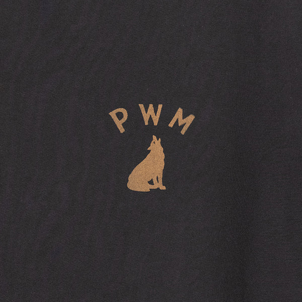 ペンドルトン メンズ ショートスリーブ ナショナルパークガーメントダイ バックプリントTシャツ チャコール