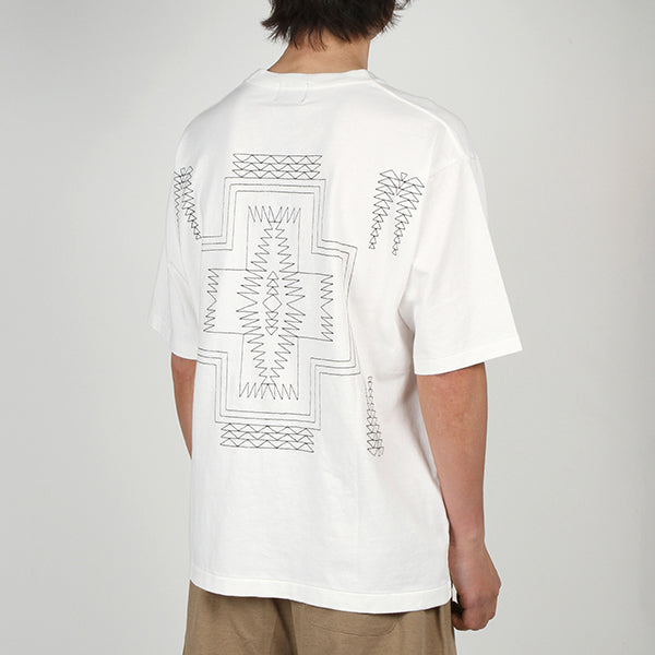 ペンドルトン ショートスリーブ バックエンブロイダリー Tシャツ