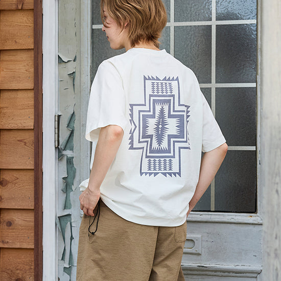 ペンドルトン カルキュロ ショートスリーブ バックプリントTシャツ