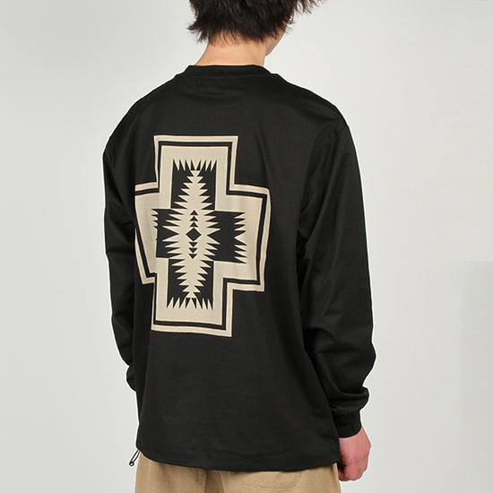 ペンドルトン カルキュロ ロングスリーブ バックプリントTシャツ