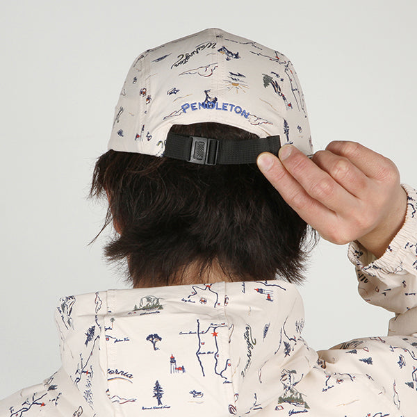 ペンドルトン プレイドプリント ジェットキャップ