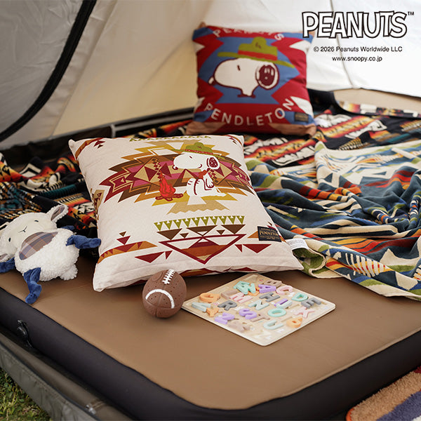 ペンドルトン PEANUTS クッションカバー ハイラインドピーク