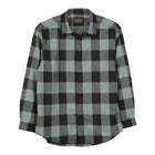 ターコイズブラックブロックチェック / S