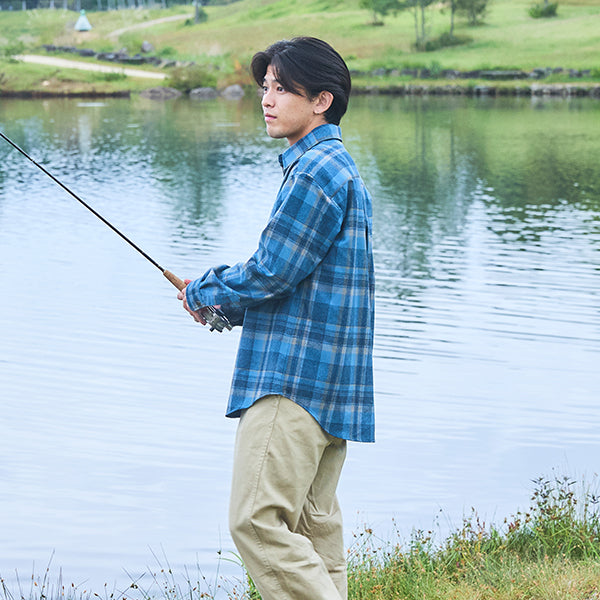 ペンドルトン メンズ  ロングスリーブ マウンテンウールシャツ