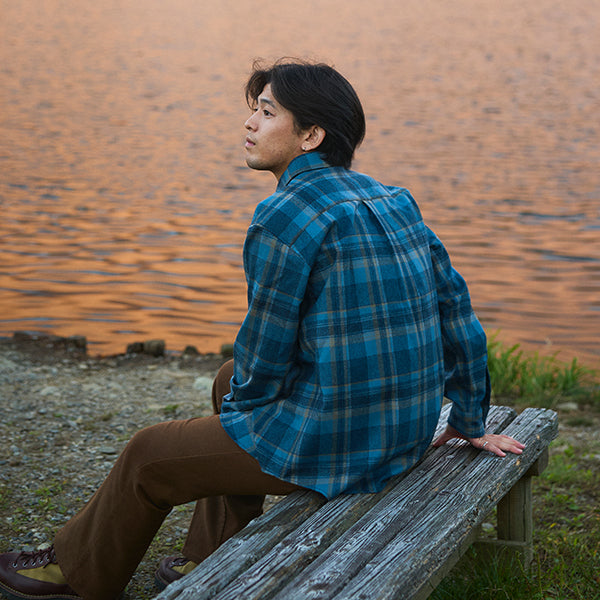 ペンドルトン メンズ  ロングスリーブ マウンテンウールシャツ