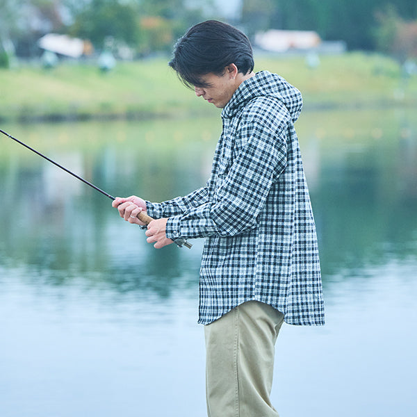 ペンドルトン メンズ  ロングスリーブ マウンテンウールシャツフーディ