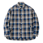 ベージュ/ブルー / M