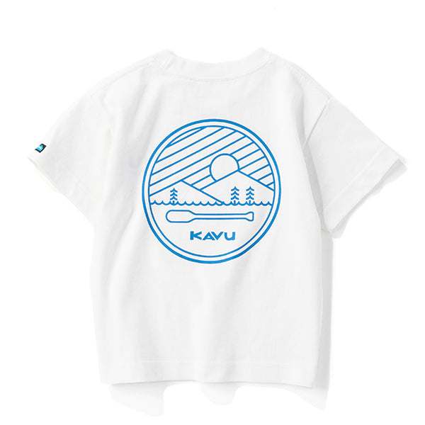 カブー キッズ パドルロゴ Tシャツ