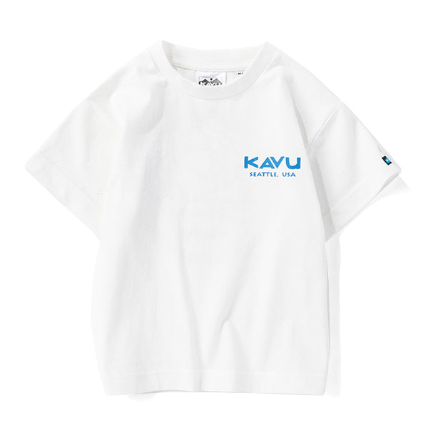 カブー キッズ パドルロゴ Tシャツ