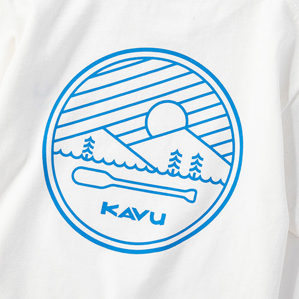カブー キッズ パドルロゴ Tシャツ