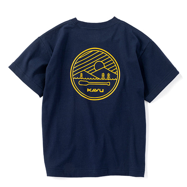 カブー キッズ パドルロゴ Tシャツ