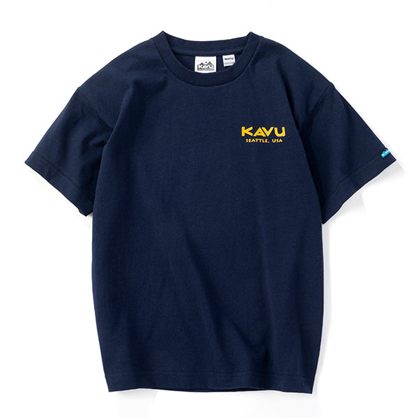 カブー キッズ パドルロゴ Tシャツ