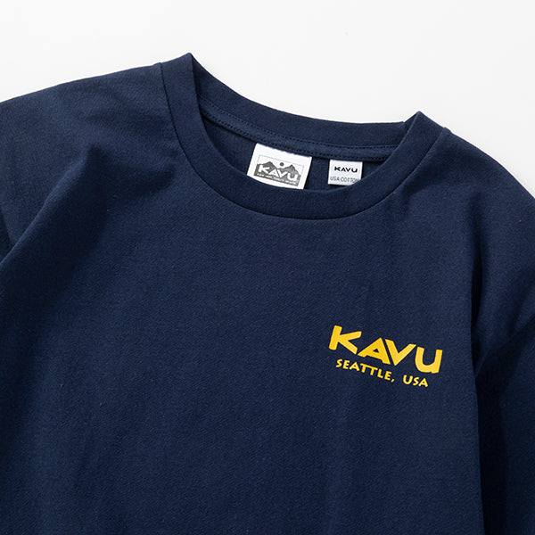カブー キッズ パドルロゴ Tシャツ