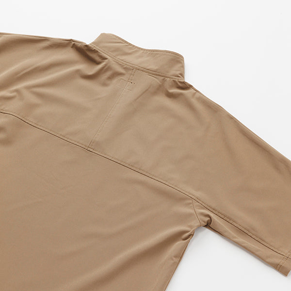 カブー メンズ シェルテックハーフジップシャツ