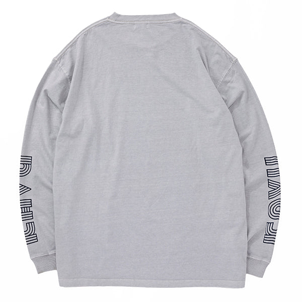 カブー メンズ スリーブプリント ロングスリーブTシャツ