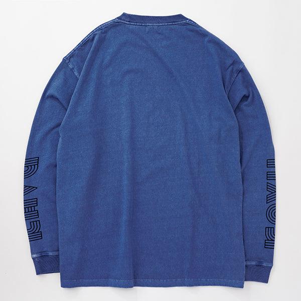 カブー メンズ スリーブプリント ロングスリーブTシャツ