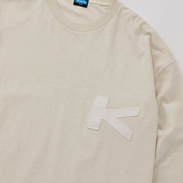 カブー メンズ ケーパッチ ロングスリーブTシャツ