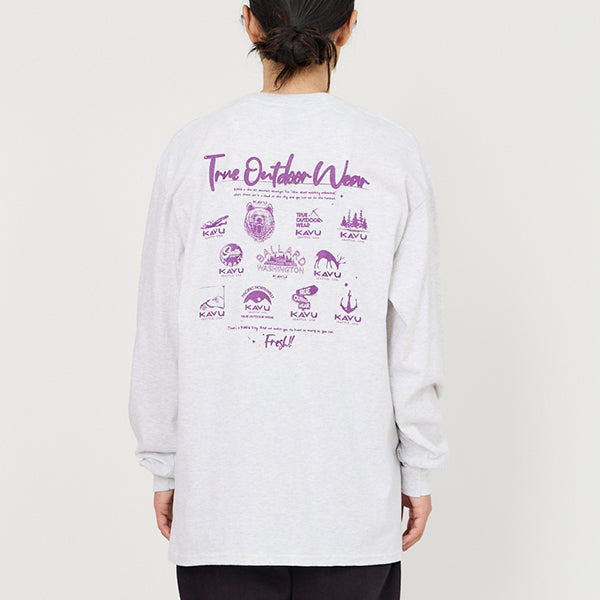 カブー メンズ ロングスリーブ25イベントTシャツ