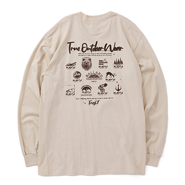 カブー メンズ ロングスリーブ25イベントTシャツ