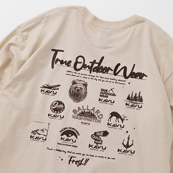 カブー メンズ ロングスリーブ25イベントTシャツ