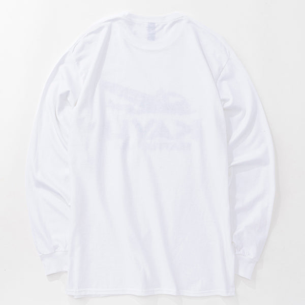 カブー メンズ ロングスリーブプレーンTシャツ