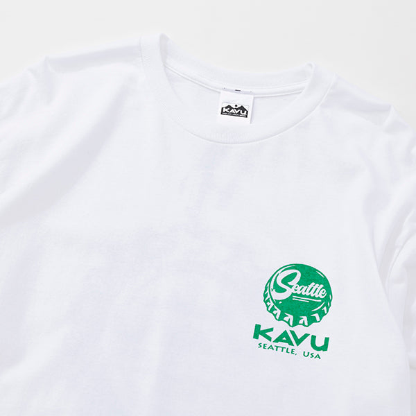カブー メンズ ロングスリーブクラウンフロッグTシャツ
