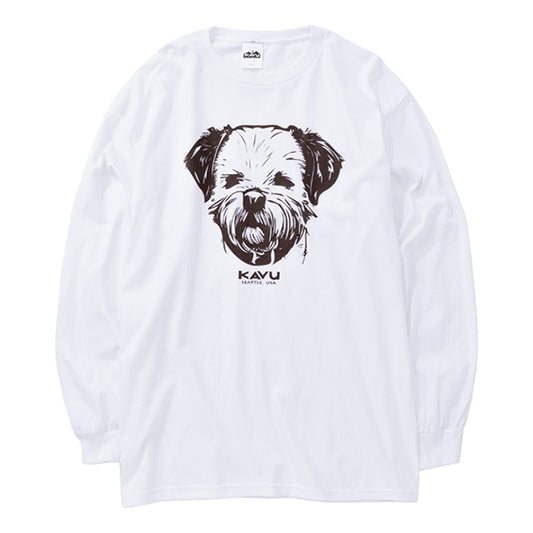 カブー メンズ ロングスリーブ25ドッグTシャツ