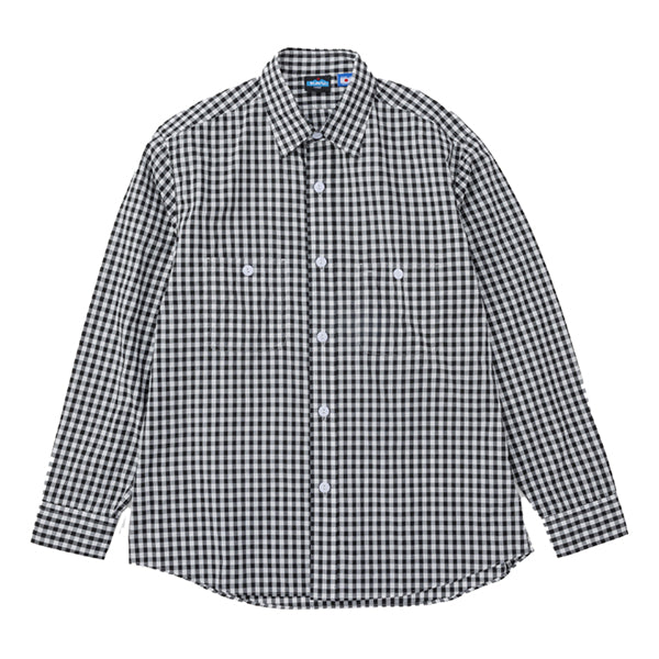 カブー メンズ ギンガムワークシャツの画像