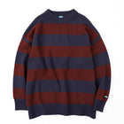 ネイビー/バーガンディ / S