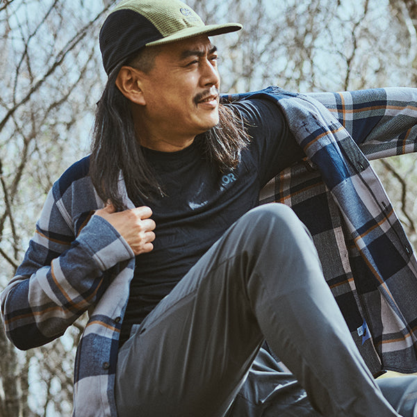 アウトドアリサーチ メンズ アルパイン オンセットメリノ150 クルー ブラック