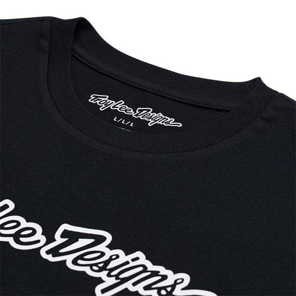 トロイリーデザインズ ショートスリーブT シグネーチャー ブラック
