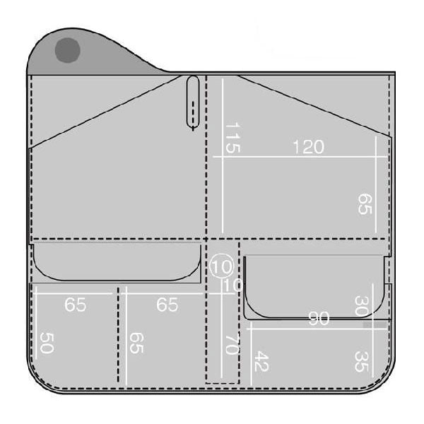 遊牧舎工房 トラベルワレット