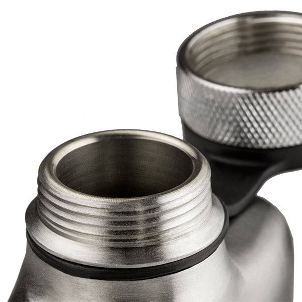 ジーエスアイ グレイシャーステンレスヒップフラスコ 6oz