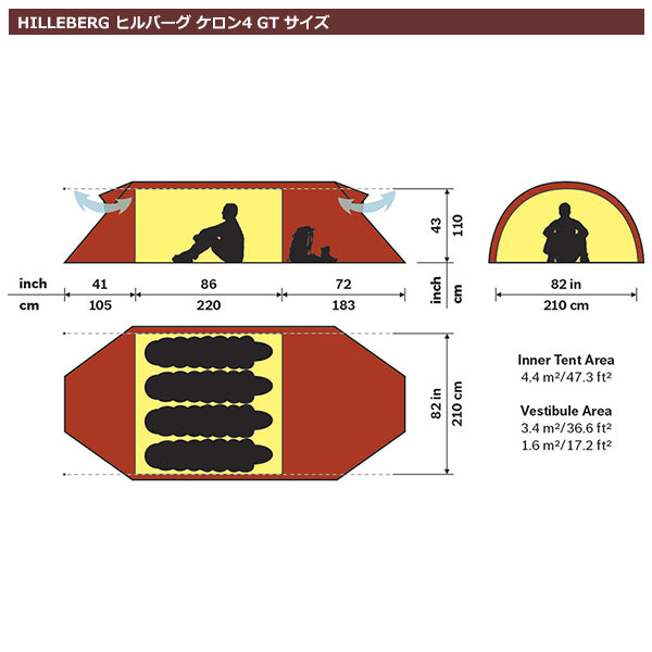 ヒルバーグ ケロン4GT レッド