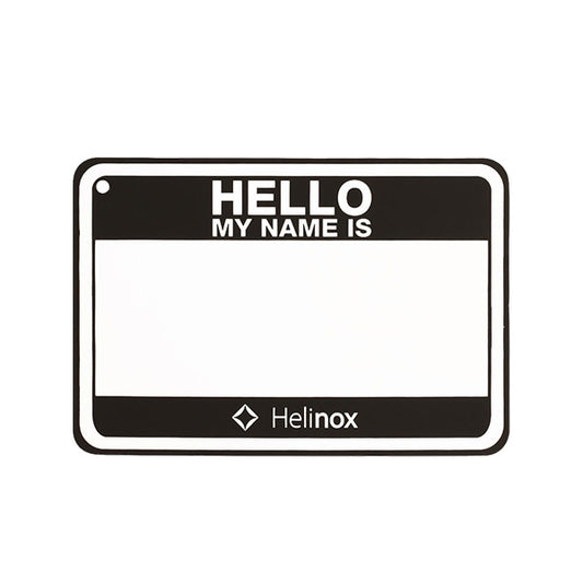 ヘリノックス Hello my name is パッチ