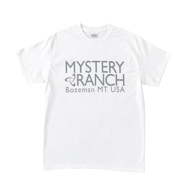 ミステリーランチ メンズ ヘリテージロゴ Tシャツ