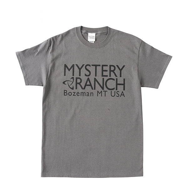ミステリーランチ メンズ ヘリテージロゴ Tシャツ