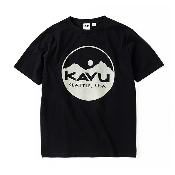 カブー メンズ サークルロゴ Tシャツ