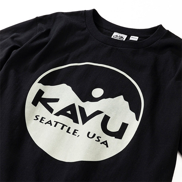 カブー メンズ サークルロゴ Tシャツ