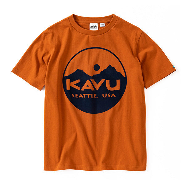 カブー メンズ サークルロゴ Tシャツ