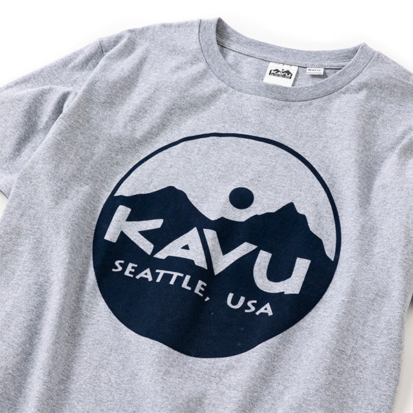 カブー メンズ サークルロゴ Tシャツ