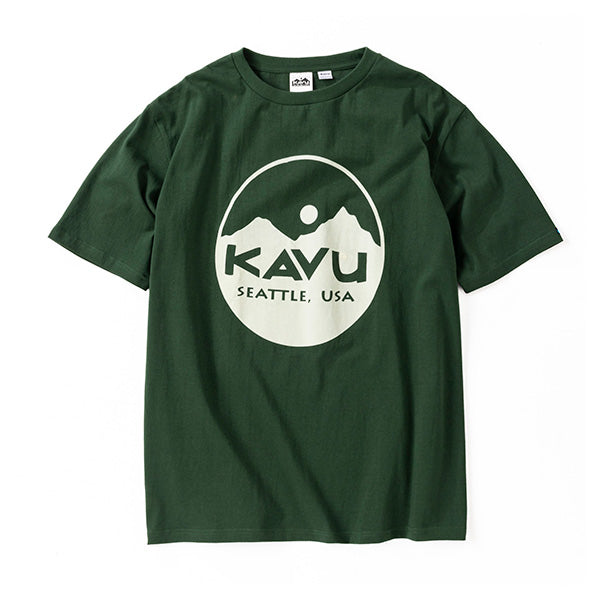 カブー メンズ サークルロゴ Tシャツ