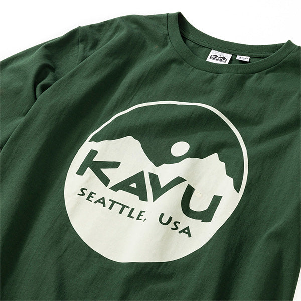 カブー メンズ サークルロゴ Tシャツ